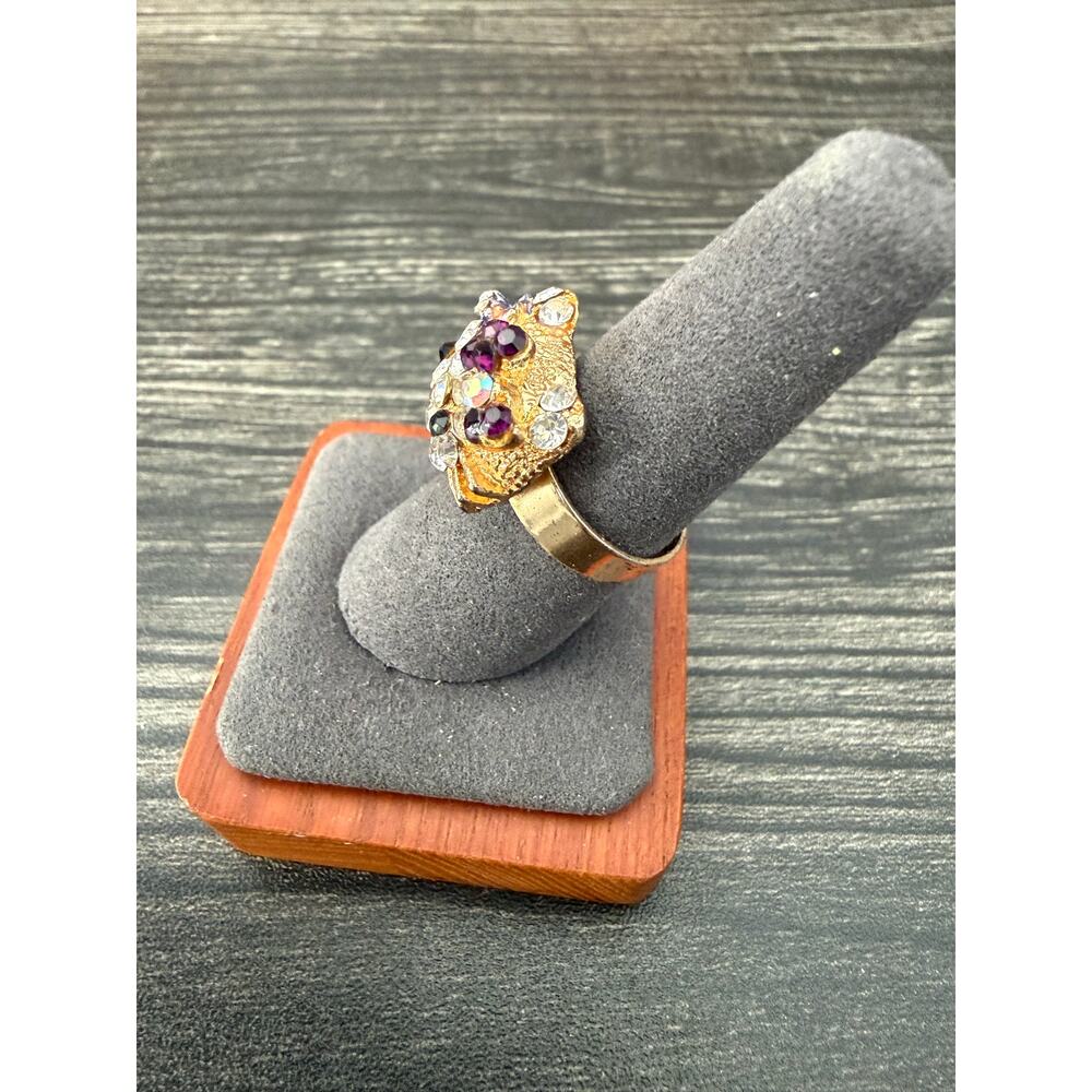 Hello Kitty Rhinestone Adjustable Ring - Picture 6 of 6